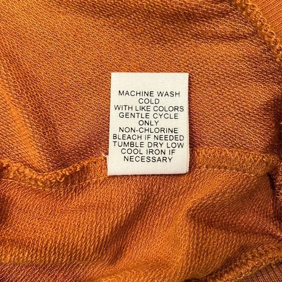 Adyson Parker Long Sleeve Cowl Neck Top in Autumn Copper XS - Picture 7 of 9